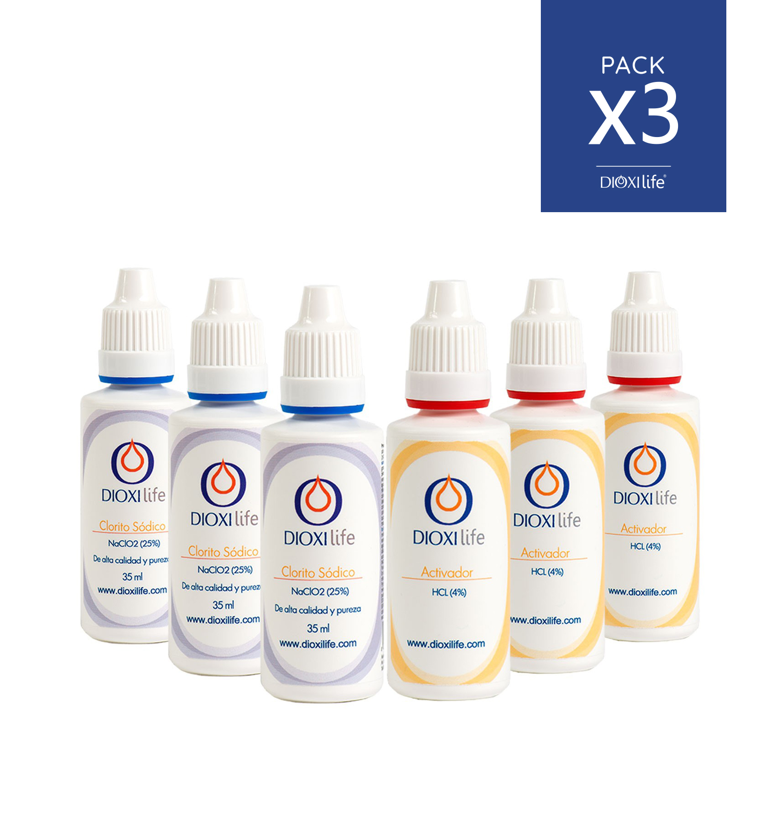 X3 Kit 30 Ml Ingles Aleman