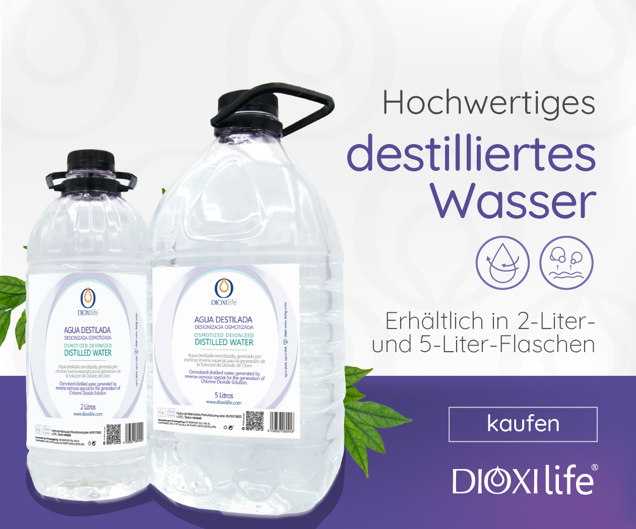 Responsive Agua Destilada Aleman