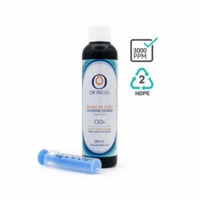 Chlorine Dioxide Solution Hdpe 200 Ml