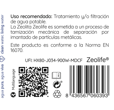 Zeolita 15gr 98x27mm 3