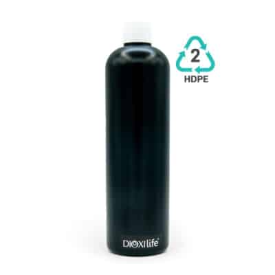 Botella 500 Ml. Hdpe Black