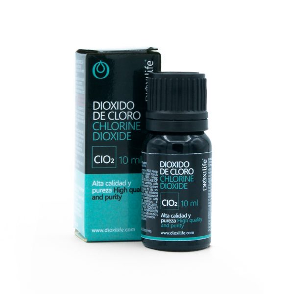 Dioxyde de chlore 10 ml Verre  Dioxilife - CDS Boutique en ligne