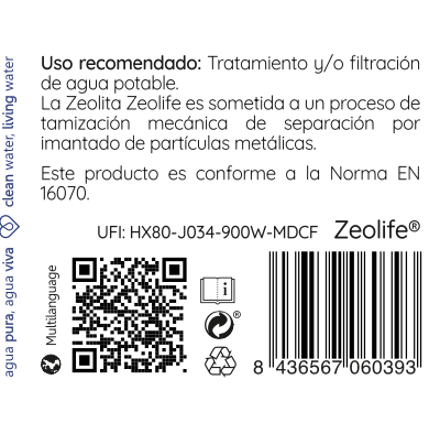 Zeolita 15gr 98x27mm 3