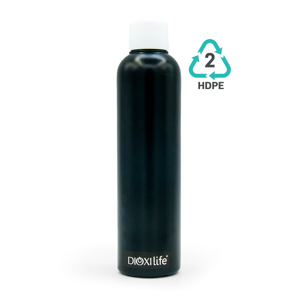 Botella 200 Ml. Hdpe Black (1)