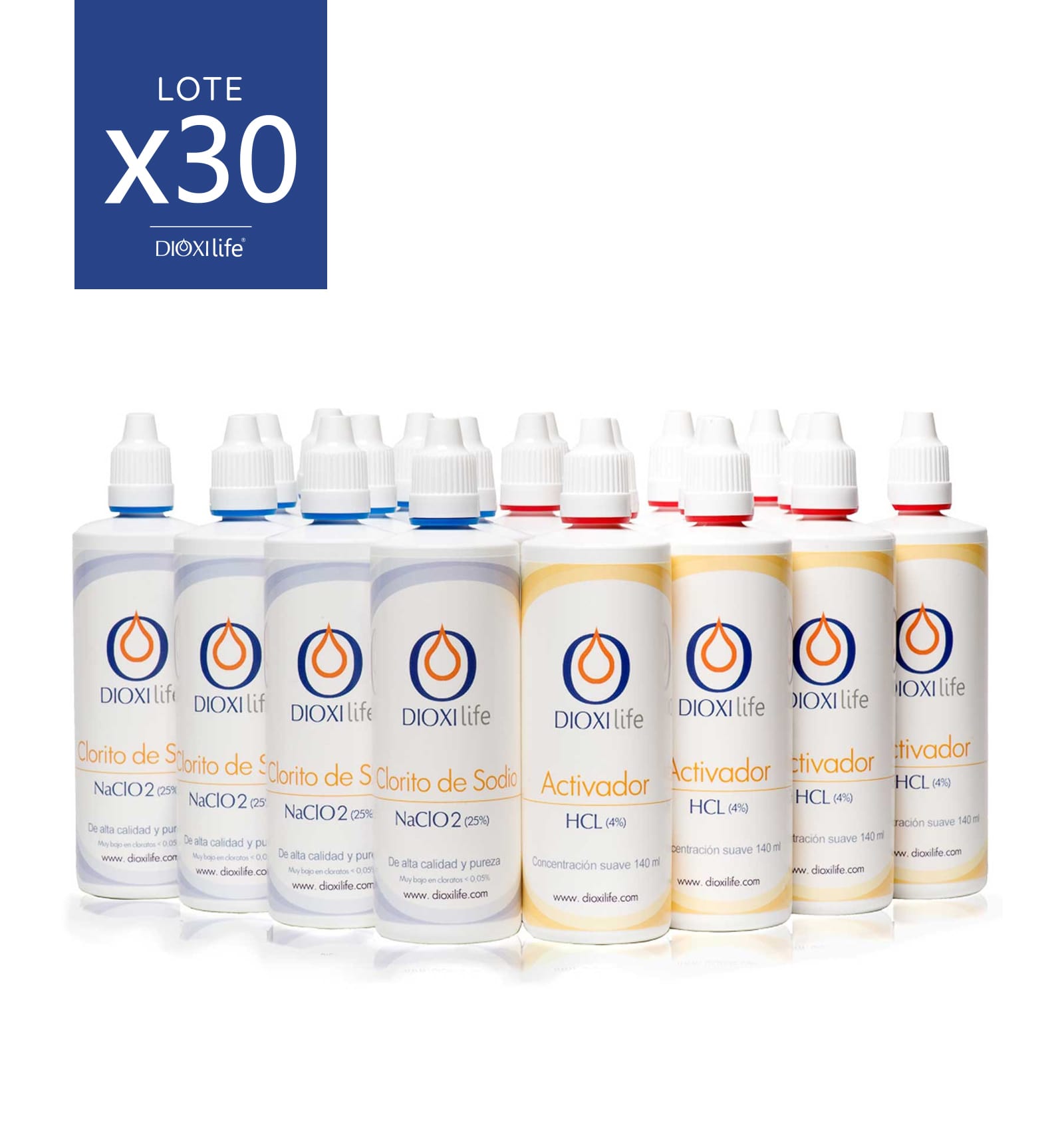 Kit potabilizador de agua clorito de sodio 140ml ◁ ofertas ▷