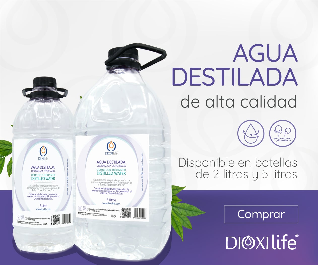 Responsive Agua Destilada Espanol