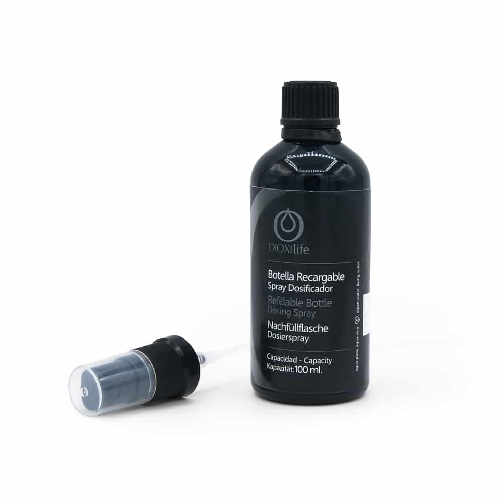 Botella Cristal Recargable 100 Ml