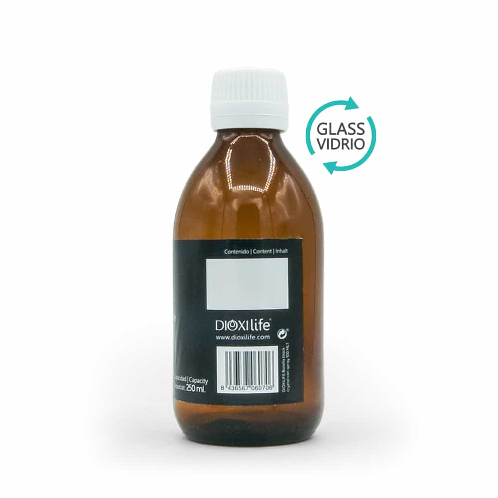 Botella Cristal Recargable 250 Ml