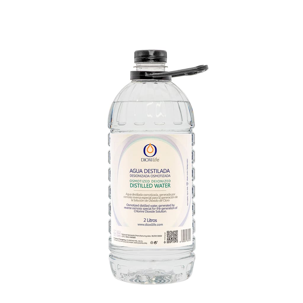 agua destilada dioxilife 2 litros