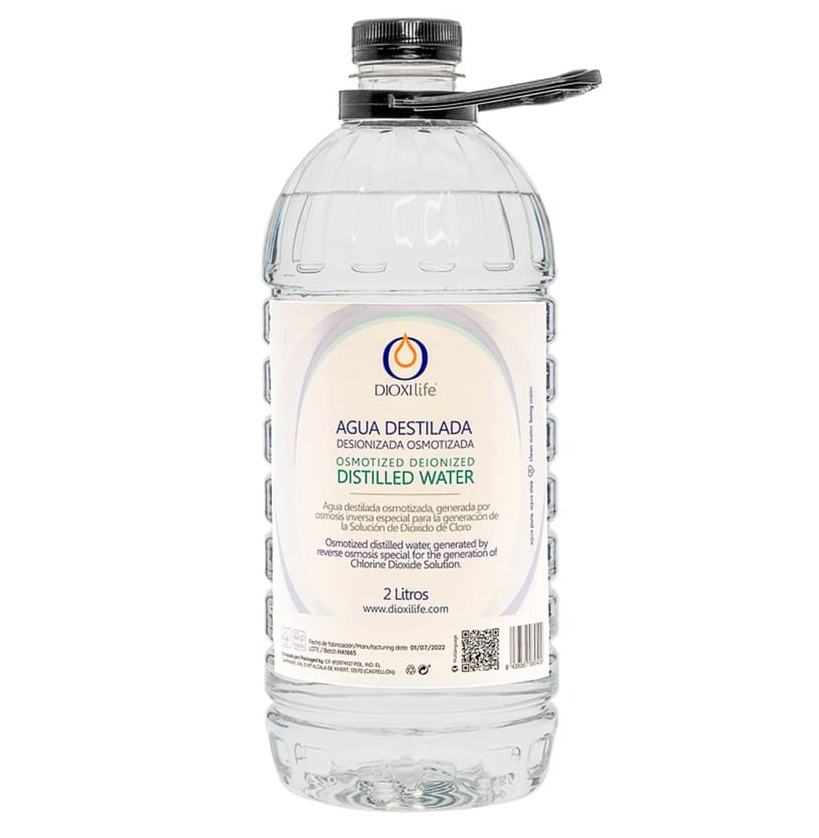 Agua Destilada Dioxilife 2 Litros